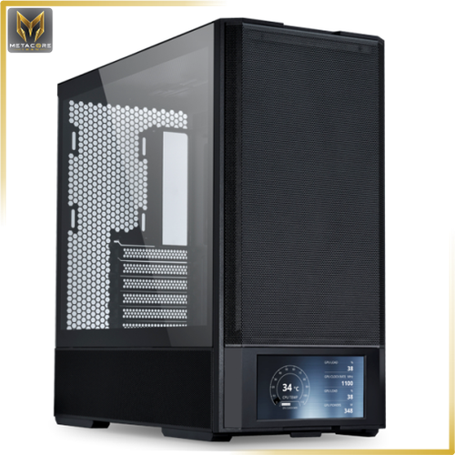 کیس کامپیوتر از برند لیان لی مدل Lian Li LANCOOL 207 DIGITAL BLACK مشکی