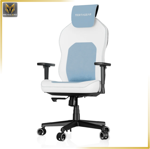 صندلی گیمینگ ورتاگیر  Vertagear SL1800 White-Black-Baby Blue رنگ سفید مشکی آبی
