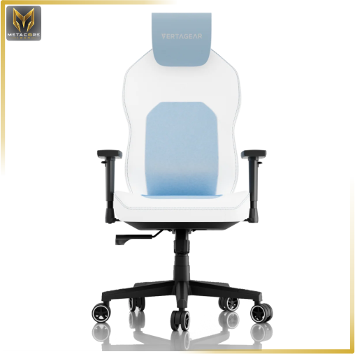 صندلی گیمینگ ورتاگیر Vertagear SL1800 White-Black-Baby Blue رنگ سفید مشکی آبی