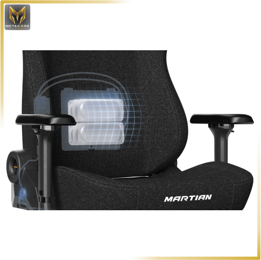 صندلی گیمینگ دی ایکس ریسر مدل DXRACER Martin Series 2025 L Fabric Black رنگ مشکی فابریک