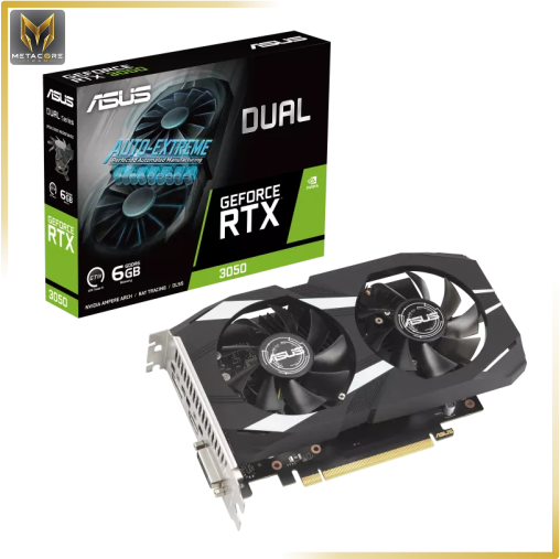 کارت گرافیک ایسوس مدل ASUS Dual GeForce RTX™ 3050 6GB GDDR6 OC Edition 6 گیگابایت