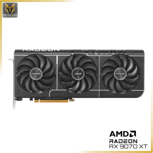 کارت گرافیک ایسوس پرایم مدل ASUS Prime Radeon™ RX 9070 XT 16GB GDDR6 OC Edition 16 گیگابایت