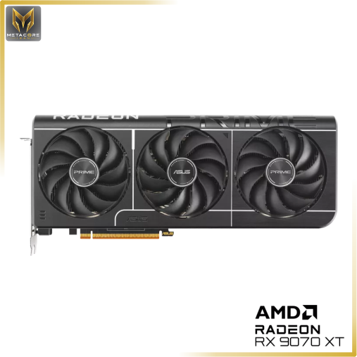 کارت گرافیک ایسوس پرایم مدل ASUS Prime Radeon™ RX 9070 XT 16GB GDDR6 OC Edition 16 گیگابایت
