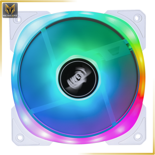 فن کیس AWEST GT-AVS120W ARGB Chassis Fan برند اوست رنگ سفید