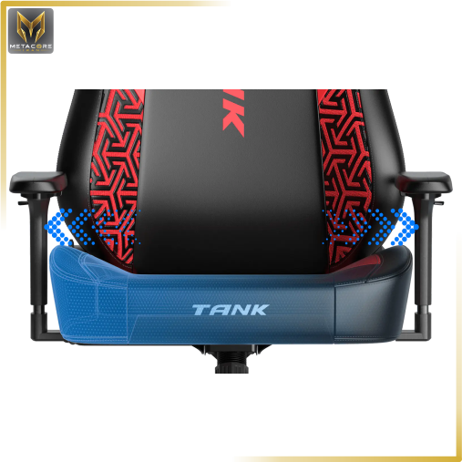 صندلی گیمینگ دی ایکس ریسر مدل DXRACER Tank Series 2025 XXL Black Red رنگ مشکی قرمز