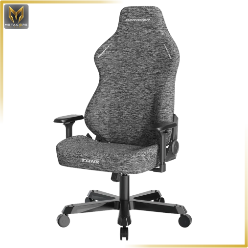 صندلی گیمینگ دی ایکس ریسر مدل DXRACER Tank Series 2025 XXL Fabric Gray رنگ خاکستری پارچه ای