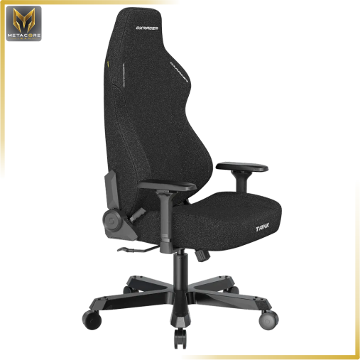 صندلی گیمینگ دی ایکس ریسر مدل DXRACER Tank Series 2025 XXL Fabric Black رنگ مشکی پارچه ای