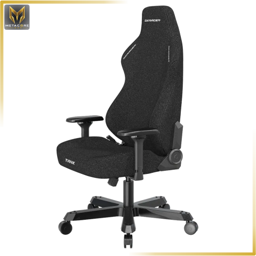 صندلی گیمینگ دی ایکس ریسر مدل DXRACER Tank Series 2025 XXL Fabric Black رنگ مشکی پارچه ای