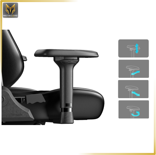 صندلی گیمینگ دی ایکس ریسر مدل DXRACER Master Series 2025 XL Black Line رنگ مشکی دوخت