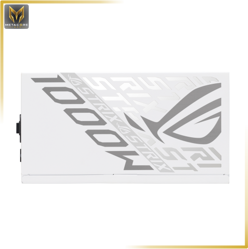 منبع تغذیه کامپیوتر ایسوس مدل ROG Strix 1000W Platinum White Edition (ROG EQUALIZER) توان 1000 وات سفید