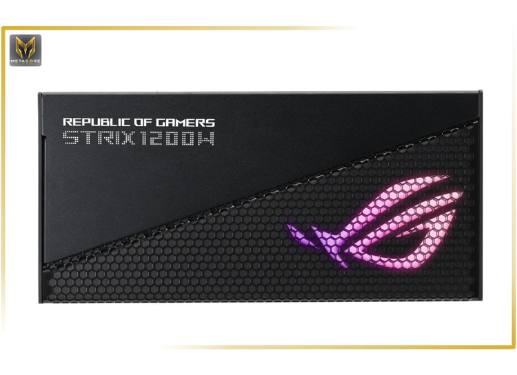 منبع تغذیه کامپیوتر ایسوس مدل Asus ROG STRIX 1200W Gold Aura Edition مشکی