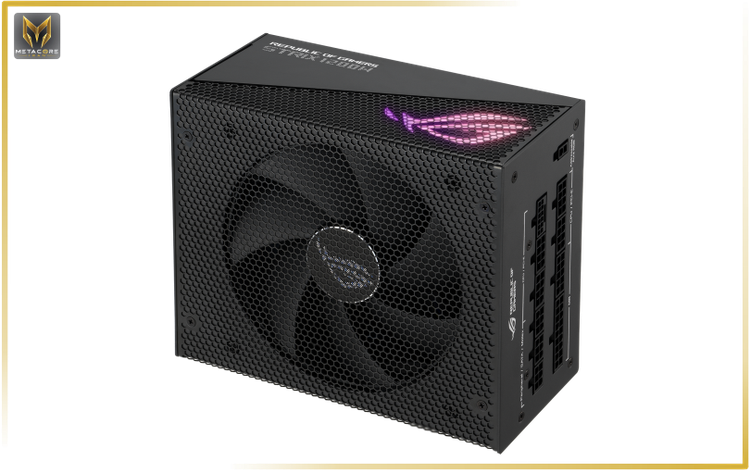 منبع تغذیه کامپیوتر ایسوس مدل Asus ROG STRIX 1200W Gold Aura Edition مشکی