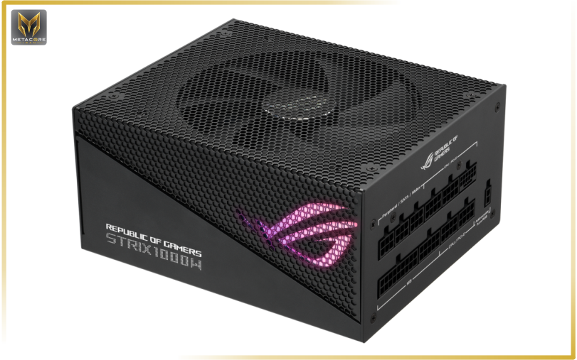 منبع تغذیه کامپیوتر ایسوس مدل Asus ROG STRIX 1000W Gold Aura Edition مشکی