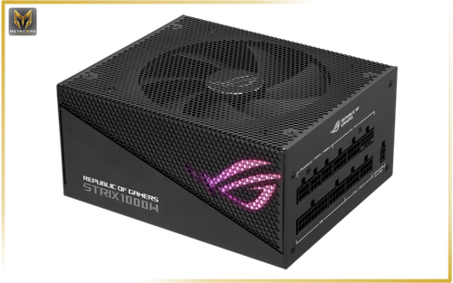 منبع تغذیه کامپیوتر ایسوس مدل Asus ROG STRIX 1000W Gold Aura Edition مشکی