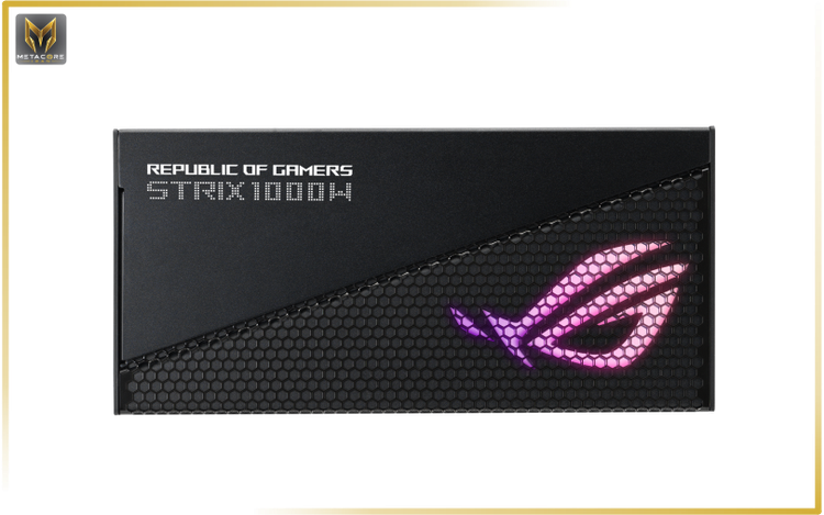 منبع تغذیه کامپیوتر ایسوس مدل Asus ROG STRIX 1000W Gold Aura Edition مشکی