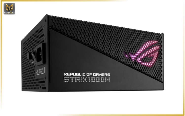 منبع تغذیه کامپیوتر ایسوس مدل Asus ROG STRIX 1000W Gold Aura Edition مشکی