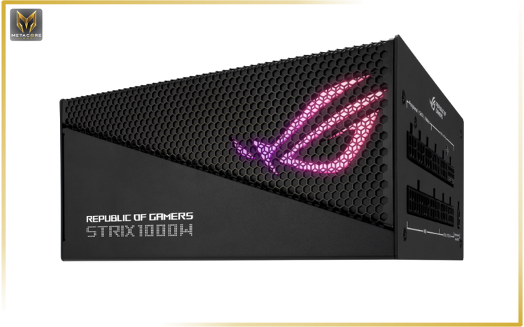 منبع تغذیه کامپیوتر ایسوس مدل Asus ROG STRIX 1000W Gold Aura Edition مشکی