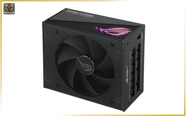 منبع تغذیه کامپیوتر ایسوس مدل Asus ROG STRIX 1000W Gold Aura Edition مشکی