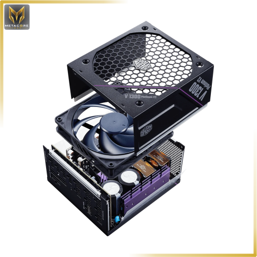 منبع تغذیه کامپیوتر کولرمستر مدل COOLERMASTER V PLATINUM 1300W V2 مشکی