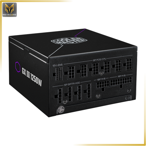 منبع تغذیه کامپیوتر کولرمستر مدل Cooler Master GX III Gold 1250 مشکی