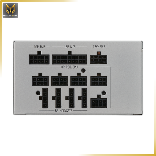 منبع تغذیه کامپیوتر کولرمستر مدل Cooler Master MWE Gold 1050 - V2 ATX 3.0 White Edition سفید