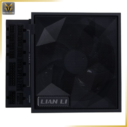 منبع تغذیه کامپیوتر لیان لی مدل Lian-Li EDGE 1200W UK Black Gold ظرفیت 1200 وات رنگ مشکی