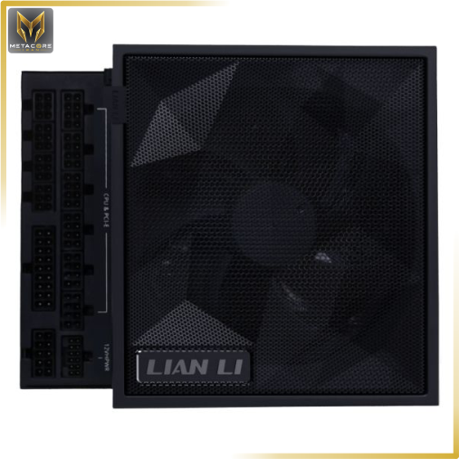 منبع تغذیه کامپیوتر لیان لی مدل Lian-Li EDGE 1200W UK Black Gold ظرفیت 1200 وات رنگ مشکی