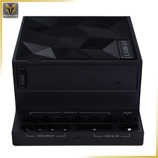 منبع تغذیه کامپیوتر لیان لی مدل Lian-Li EDGE 1200W UK Black Gold ظرفیت 1200 وات رنگ مشکی