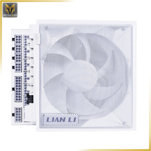 منبع تغذیه کامپیوتر لیان لی مدل Lian-Li EDGE Gold  1200W UK White ظرفیت 1200 وات رنگ سفید