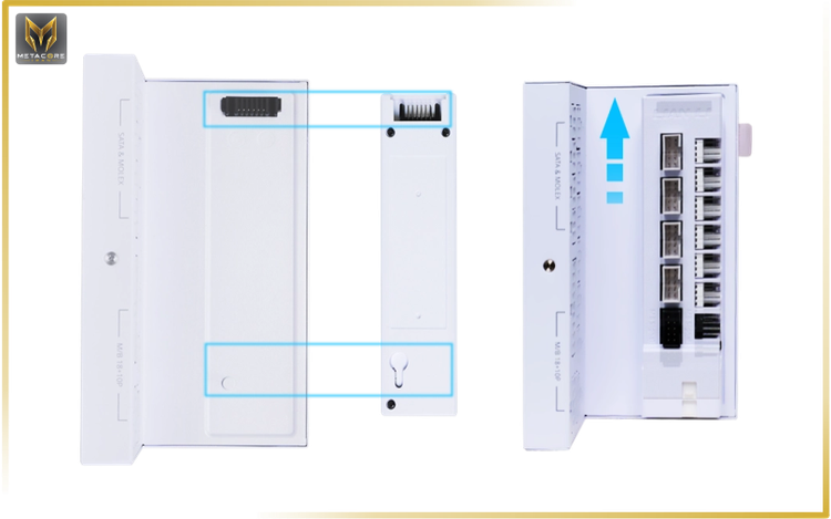 منبع تغذیه کامپیوتر لیان لی مدل Lian-Li EDGE Gold 1200W UK White ظرفیت 1200 وات رنگ سفید